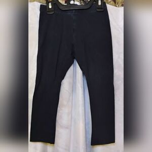 Toddler Black Slim Fit Pants